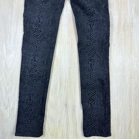 AG Adriano Goldschmied The Legging Super Skinny Fit Snake Skin Print Jeans 27 - Picture 9 of 16